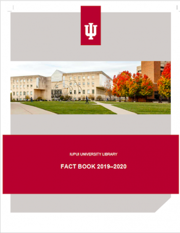Cover of 2019-2020 University Library Factbook