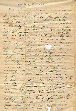 Letter from
John
Bermont to Mr. Philip Sachs