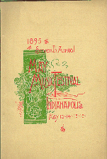 May Music Festival program, 1895